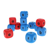 Clever Kidz Play And Learn Alphabet Dice - Pack of 12