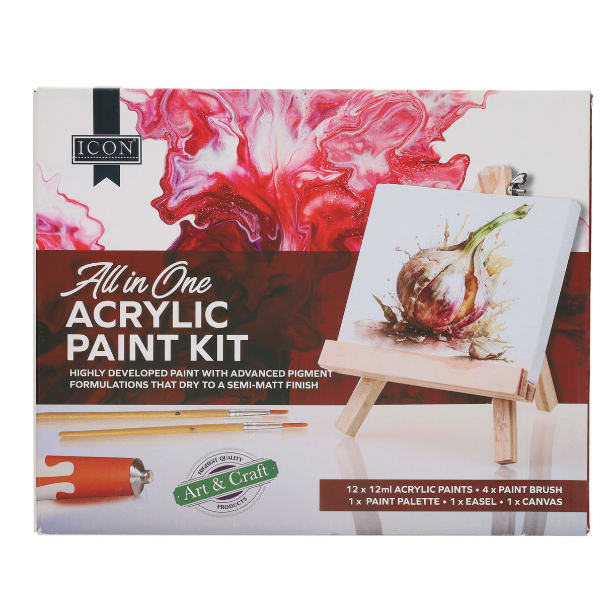 Icon Acrylic Paint Starter Set