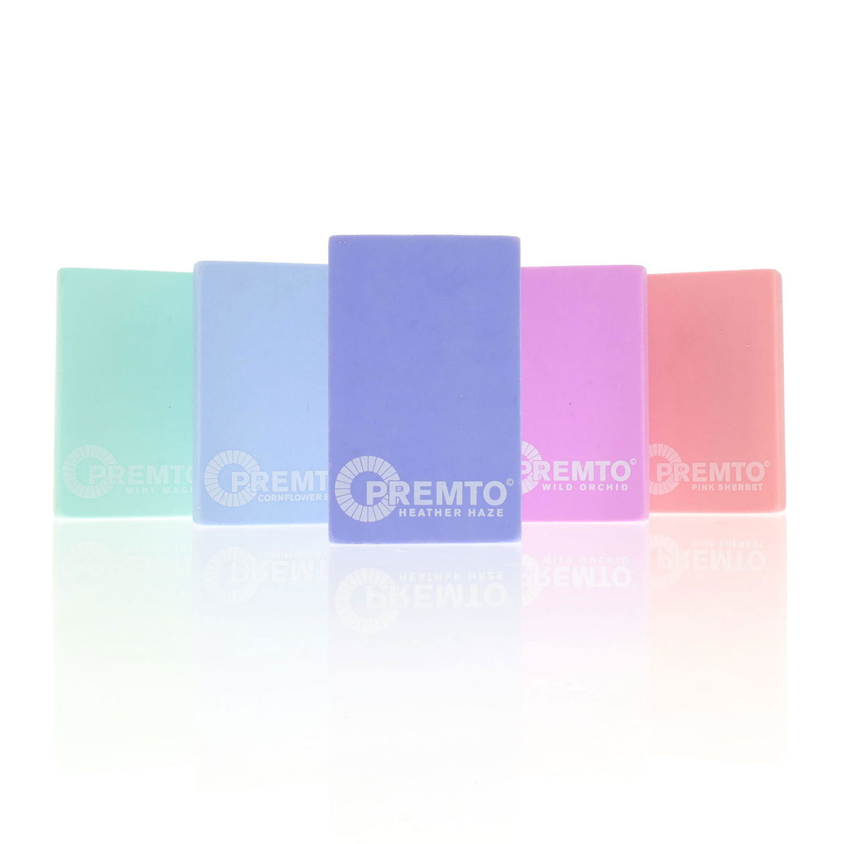 Premto Pastel Pencil Eraser - 5 Colours - Box of 30