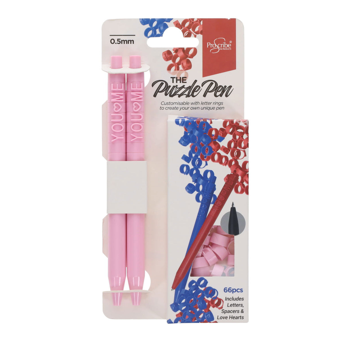 Pro:Scribe The Puzzle Pen - Pink