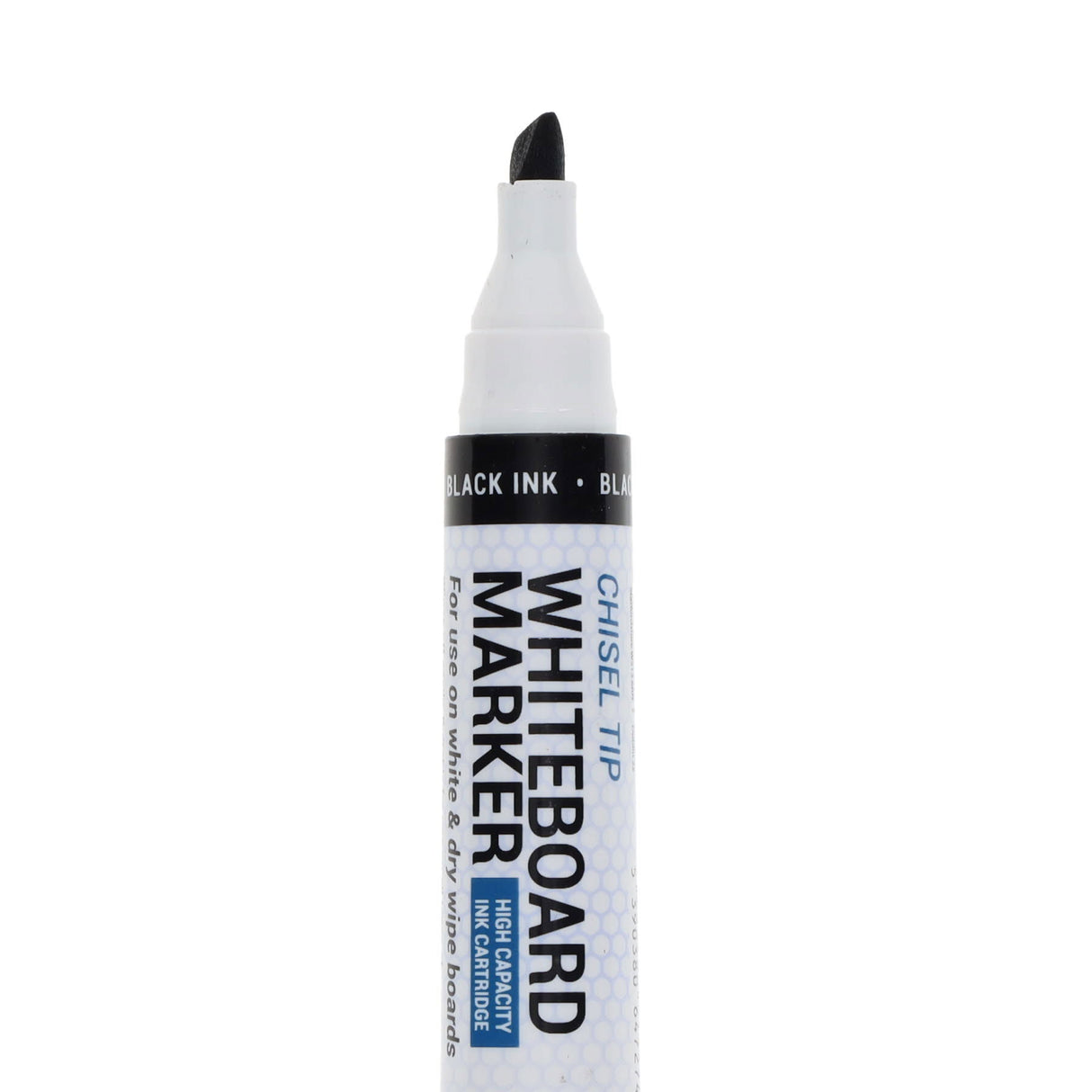 Concept Whiteboard Chisel Tip Marker - Black - Box of 12