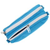 Premto 2 Pocket Pencil Case - Printer Blue