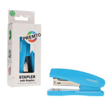 Premto Desk Top Stapler with 1000 Staples - 26/6 - Printer Blue