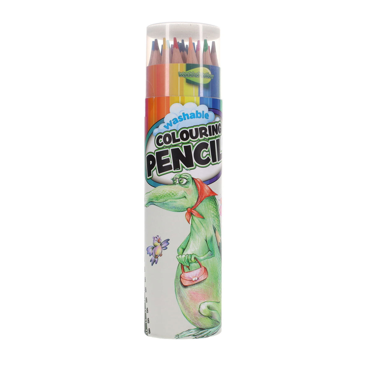 World of Colour Washable Colouring Pencils - Tub of 24