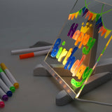 Concept Acrylic LED Notice Board - 150 x 150mm