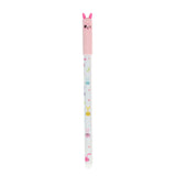 Emotionery Erasable Animal Gel Pens - Pink Rabbit