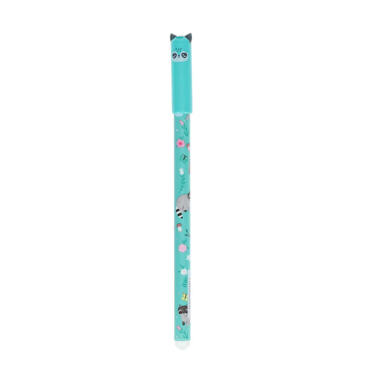 Emotionery Erasable Animal Gel Pens - Turquoise Raccoon