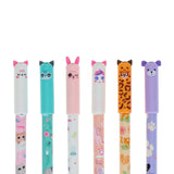 Emotionery Erasable Animal Gel Pens - White Unicorn