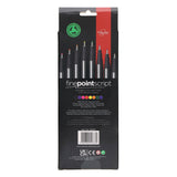 Pro:Scribe Finepoint Script Pens - Pack of 8