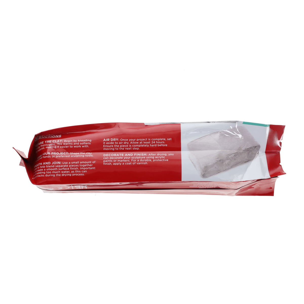 Icon Air Hardening Modelling Clay - White - 1kg