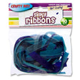 Crafty Bitz Silky Ribbons - 10m - Blue