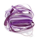 Crafty Bitz Silky Ribbons - 10m - Purple