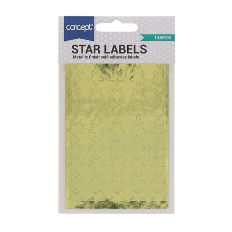 Pro:Form Gold Stars - Pack of 135