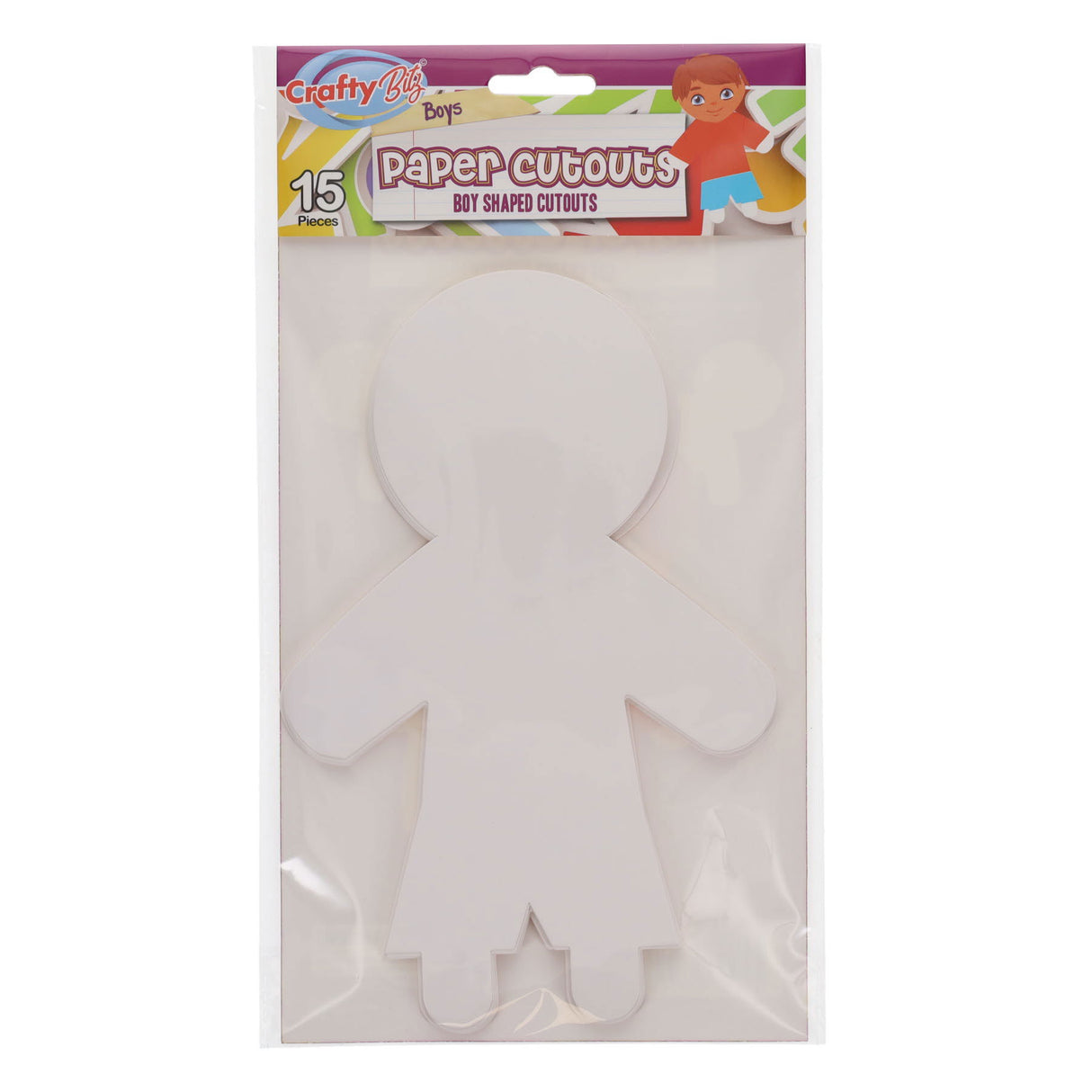 Crafty Bitz Cutouts - Boys - Pack of 16