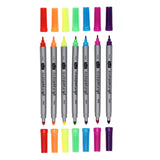 Pro:Scribe Double Sided Thick/Thin Markers - Pack of 12