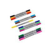 Pro:Scribe Double Sided Thick/Thin Markers - Pack of 12