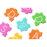 Crafty Bitz Foam Stickers - Alphabet Puzzle Shapes - Pack of 100