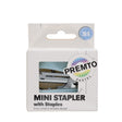 Premto Mini Stapler & 1000 26/6 Staples - Pastel - Cornflower Blue