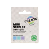 Premto Mini Stapler & 1000 26/6 Staples - Pastel - Wild Orchid