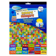 Clever Kidz Deluxe Reward Sticker Pad - 12 Sheets with 2500+ Stickers