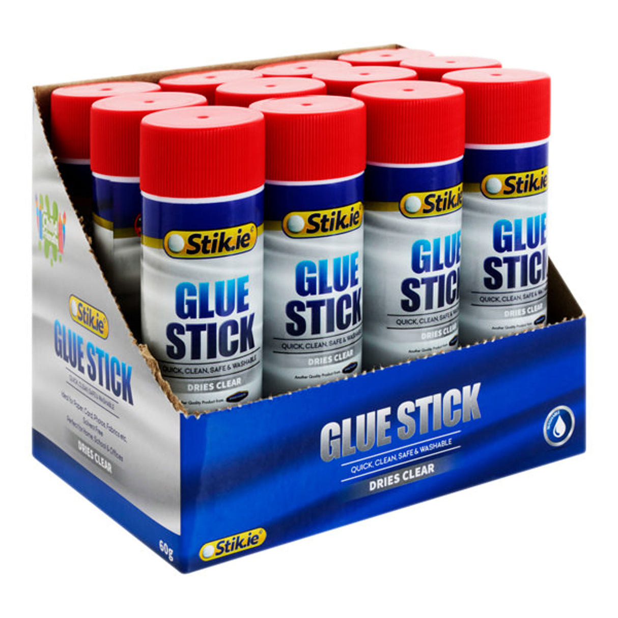 Stik-ie Glue Stick - 60g - Box of 12