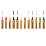 World of Colour 12 Big Crayons - For Young Hands | Stationery Shop UK