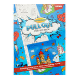 World of Colour 3m Pull Out Poster Colouring Book - Fantasy | Stationery Shop UK