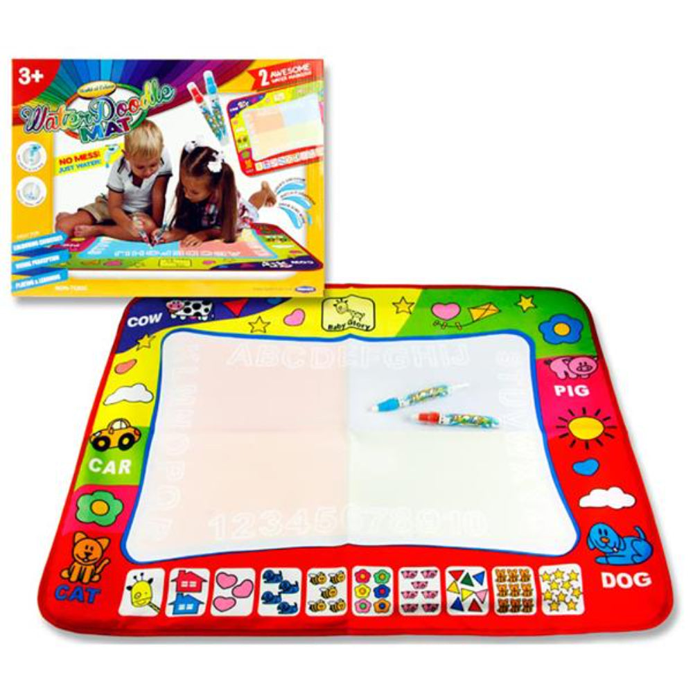 World of Colour 58x78cm Water Doodle Mat with 2 Water Markers - 3+ Years | Stationery Shop UK