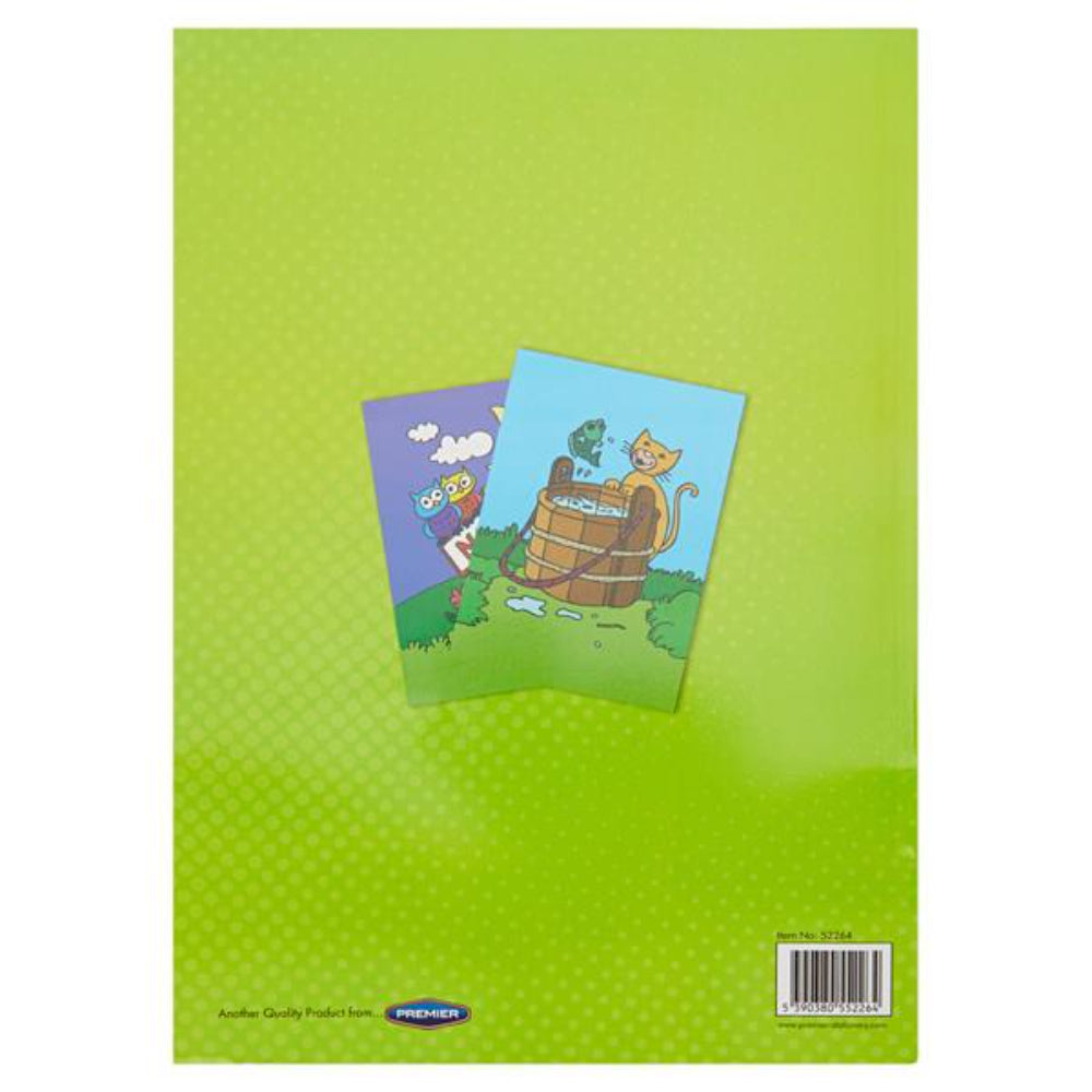 World of Colour A3 Giant Perforated Colour Me Colouring Book - 96 Pages - Extra Large Pictures | Stationery Shop UK