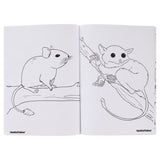 World of Colour A4 Perforated Colour Me Colouring Book - 48 Pages - Awesome Pets | Stationery Shop UK