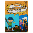 World of Colour A4 Perforated Colour Me Colouring Book - 48 Pages - Holiday Adventures