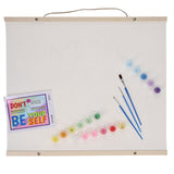 World of Colour Canvas Art Scroll - Be Yourself-Colour-in Canvas-World of Colour|StationeryShop.co.uk