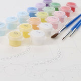 World of Colour Canvas Art Scroll - Unicorn-Colour-in Canvas-World of Colour|StationeryShop.co.uk