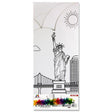 World of Colour Cityscapes Designs to Colour - New York