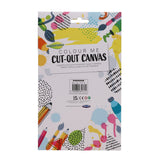 World of Colour Cut Out Canvas - Princess | Stationery Shop UK