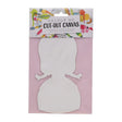 World of Colour Cut Out Canvas - Princess