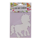 World of Colour Cut Out Canvas - Unicorn | Stationery Shop UK