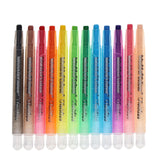 World of Colour Mini Twisties Crayons - Pack of 12-Crayons-World of Colour|StationeryShop.co.uk