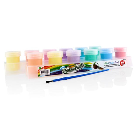 World of Colour Pastel Poster Paints - Pack of 12 | Stationery Shop UK