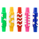 World of Colour Patterned Rolling Pins - Pack of 5 | Stationery Shop UK