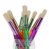World of Colour The Big Grippers Paint Brush - Round Head - Tub of 30 | Stationery Shop UK