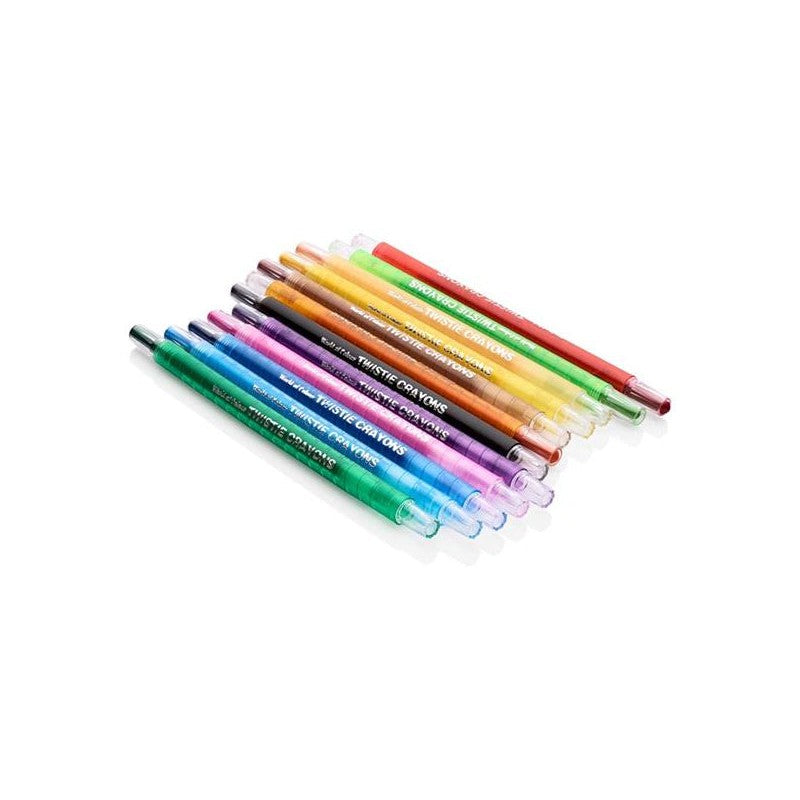 World of Colour Twisties Crayons - Pack of 12 | Stationery Shop UK