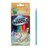 World of Colour Wallet of 12 Washable Full Size Colouring Pencils