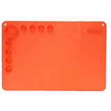 World of Colour Washable Silicone Craft Mat - Coral | Stationery Shop UK