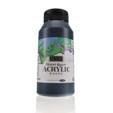 Icon Acrylic Paint 500ml - Black