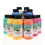 Icon Acrylic Paint 500ml - Black