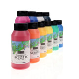 Icon Acrylic Paint 500ml - Black
