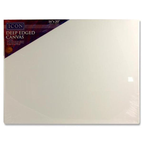 Icon Deep Edged Canvas - 380gsm - 16x20