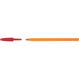 BIC Orange Original Fine Ballpoint Pen - Red